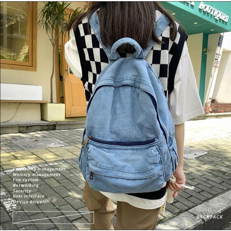 通学通勤 リュック大容量 大人 おしゃれ OFF新品 デニムキャンバスリュック 軽量 バックパック リュック カップル リュックサック アウトドア メンズ 30% レディース