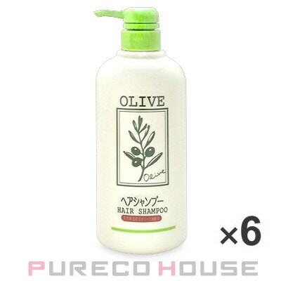 日本オリーブ ナチュラルマインド シャンプー 500ml 6個 【セット】