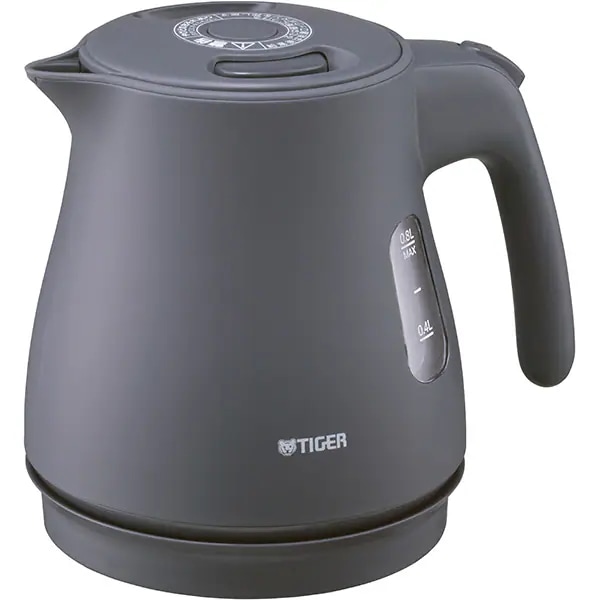 QUICK＆SAFE＋ PCV-A080-KN (ナイトブラック) 蒸気レス電気ケトル 0.8L