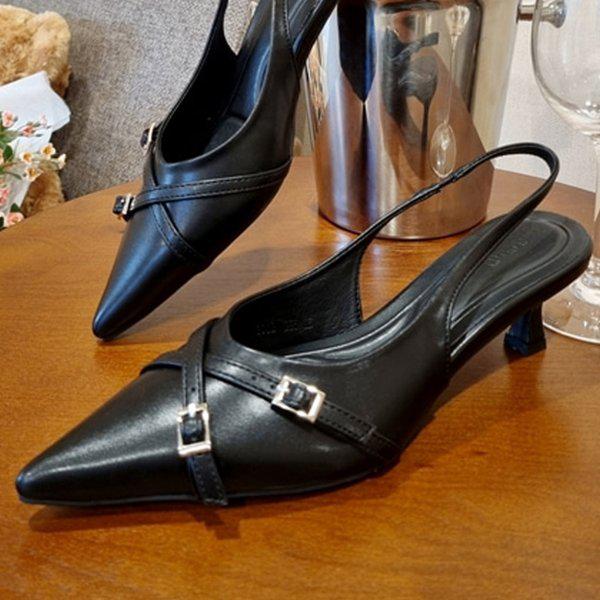 女性用Xストラップスリングバックシューズ 5cm 8,305円