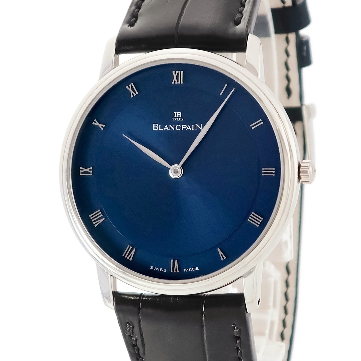 ヴィルレ ウルトラスリム 4053-1540-55 自動巻き メンズ K18WG無垢 ローマン 3年保証