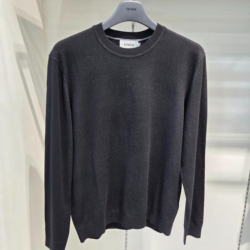 [] ABF4ER1101 BK-DBL-IV-LPK-MBE モーダルメリノウールニット