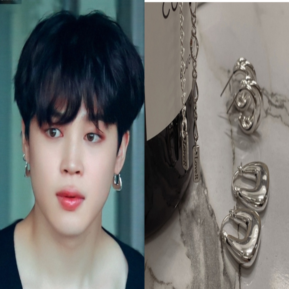 BTS JIMIN 着用/クーポン贈呈/韓国ファッション/ 22ss/ジュエリー/ Chelsea Earrings ピアス