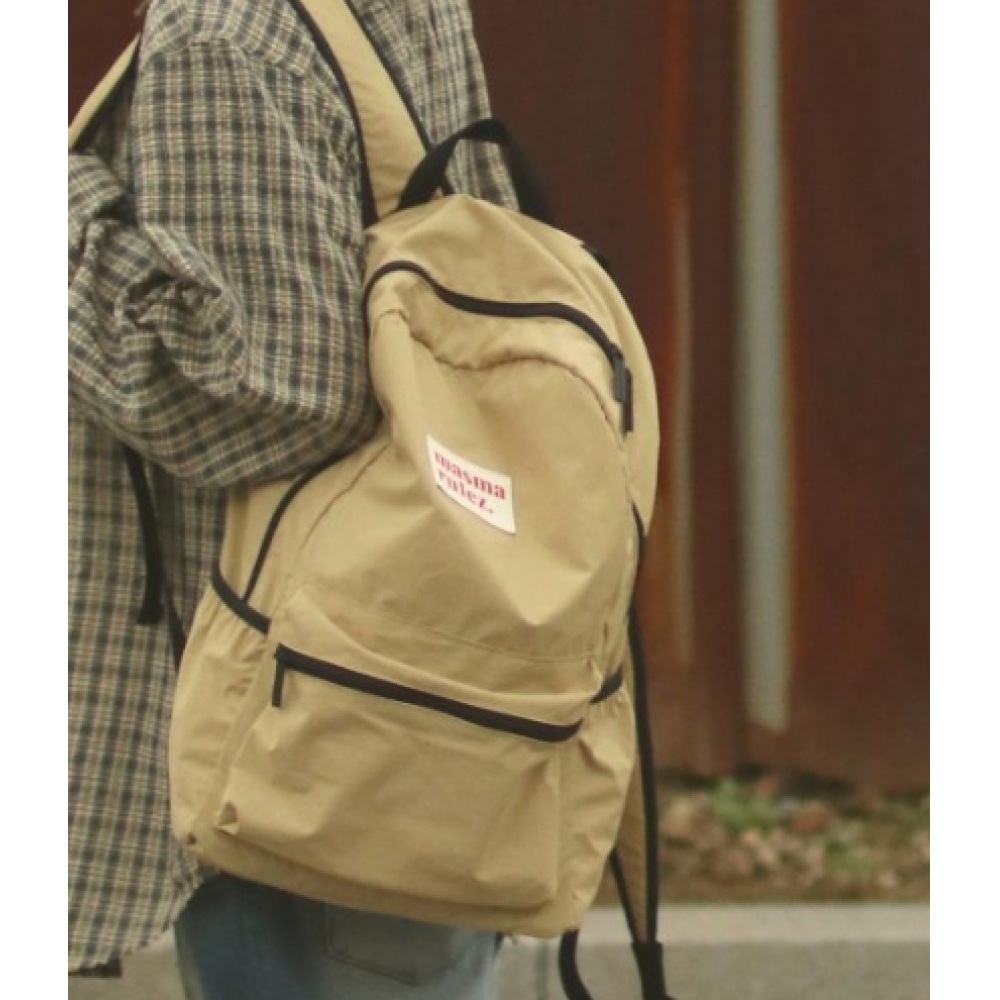 マスマルーレスデイリーバッグパック _ ベージュ
