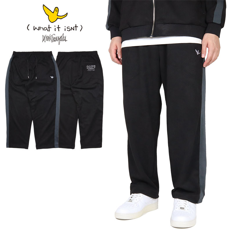 マークゴンザレス トラックパンツ (What it isNt)MARK GONZALES ジャージ メンズ ブランド 大きいサイズ おしゃれ 黒 mark24aw013 4,950円
