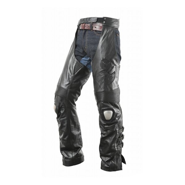 ニコクドウ WBPN-23 ハードライドレザーチャップス ブラック Mサイズ WBPN-23-BLACK-M