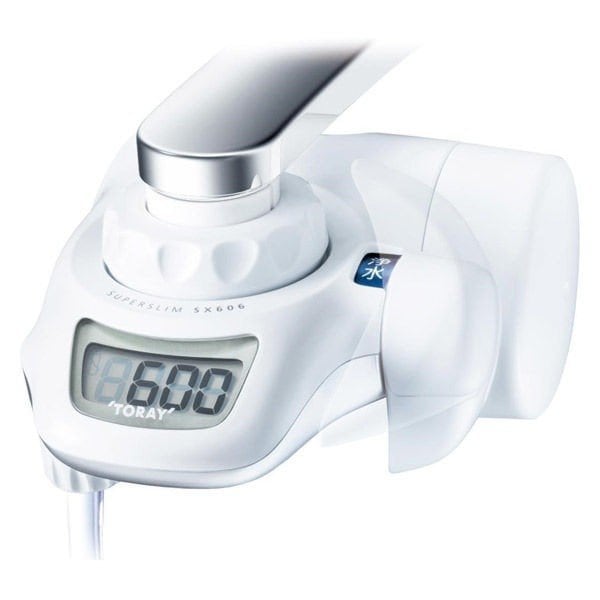 浄水器 蛇口直結型 東レ トレビーノ スーパーシリーズ 30％節水 高除去 12項目クリア デジタルサイン搭載