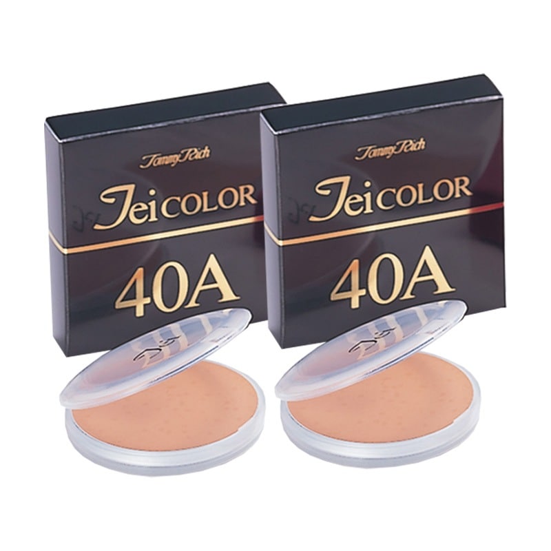 TEIカラー 40A 普通肌用 2個セット ファンデーション コスメ 化粧品