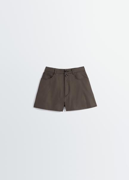 LEMAIRE Women Shorts & Burmudas PA1304LF1531 BR512 RISTRETTO