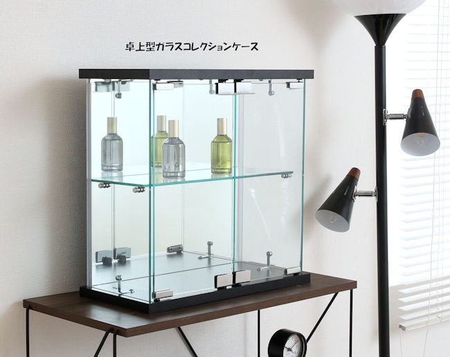 卓上型ガラスコレクションケース 収納 フィギュアケース ディスプレイ（636）