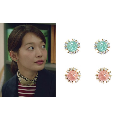 [シンミナ着用]スモールプラネット/韓国ジュエリー 韓国ファッション 韓国人気ブランド 韓国人気ファッション