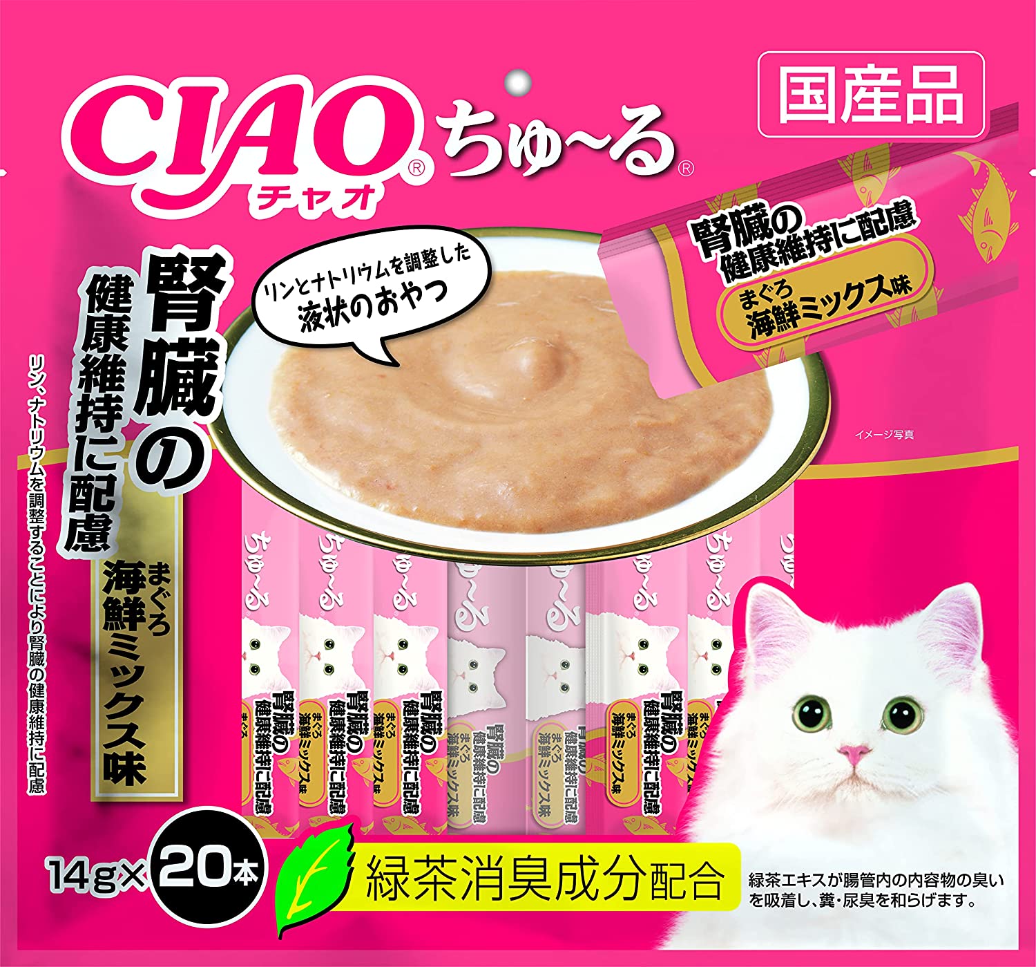 ファッション 猫用おやつ (CIAO) チャオ ちゅる 14g2 海鮮ミックス味 まぐろ 腎臓の健康維持に配慮 キャットフード -  flaviogimenis.com.br