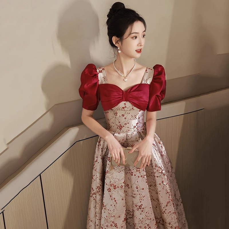 hanamari Wedding Contract 2024 New Wedding Contractドレス ロングスプリング