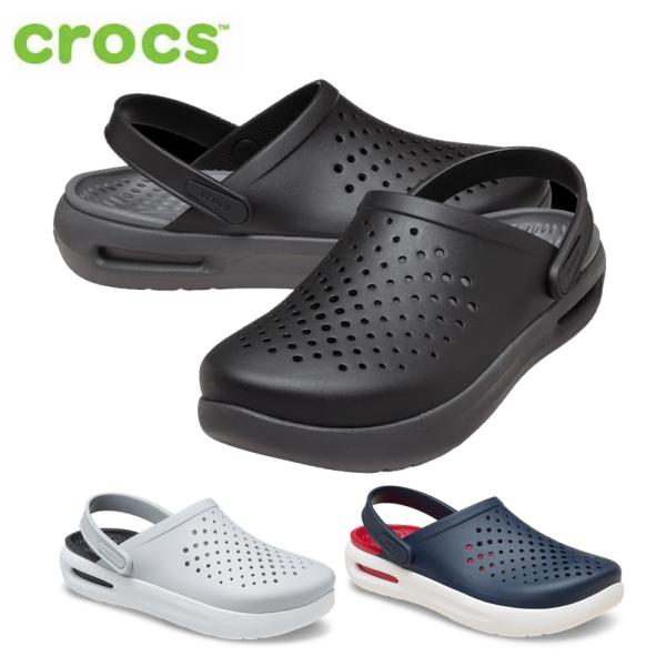 クロックス サンダル メンズ レディース INMOTION CLOG crocs 209964 クロッグ 黒 アウトドア 室内 作業