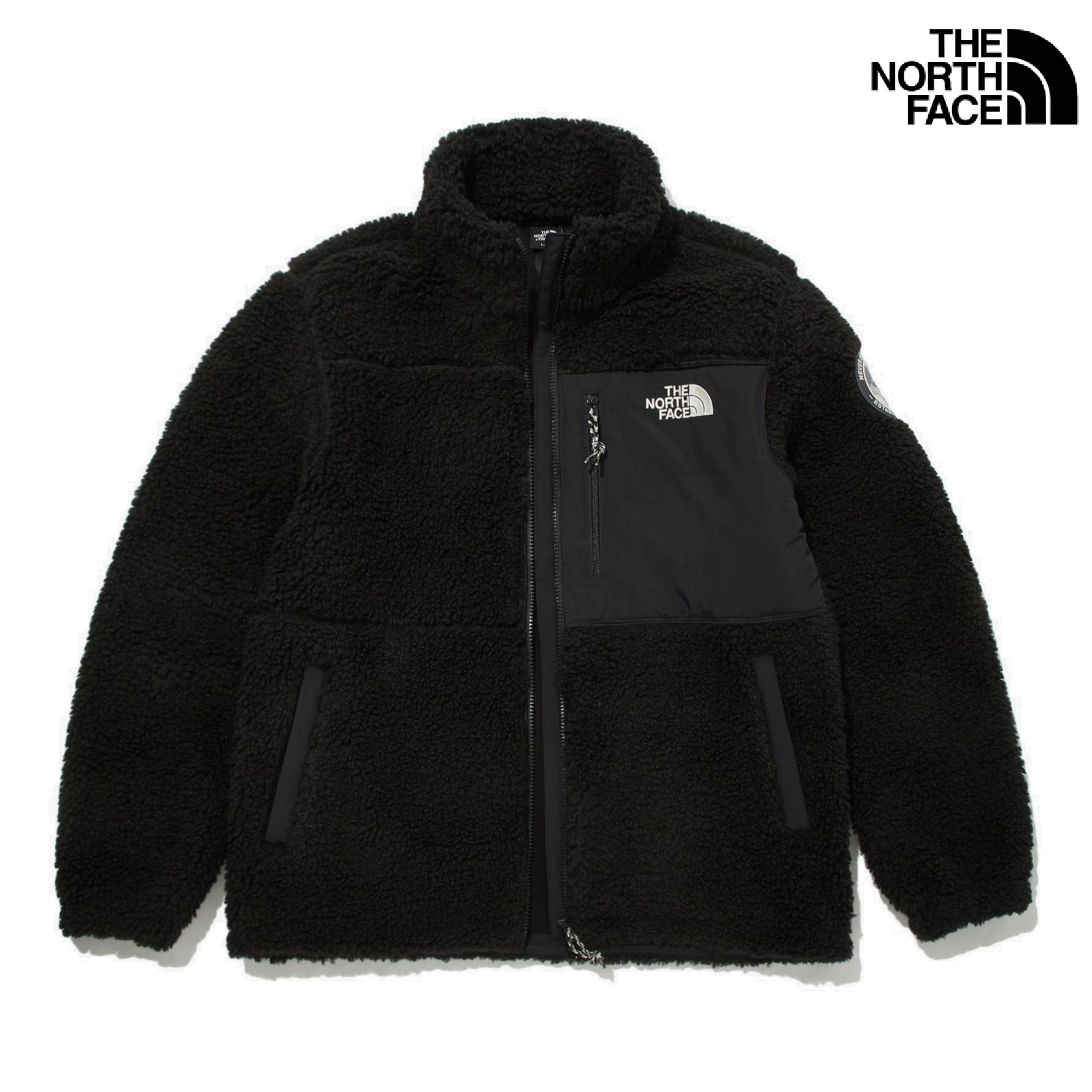[最終在庫] 即出荷 PLAY GREEN FLEECE JACKET _BLACK