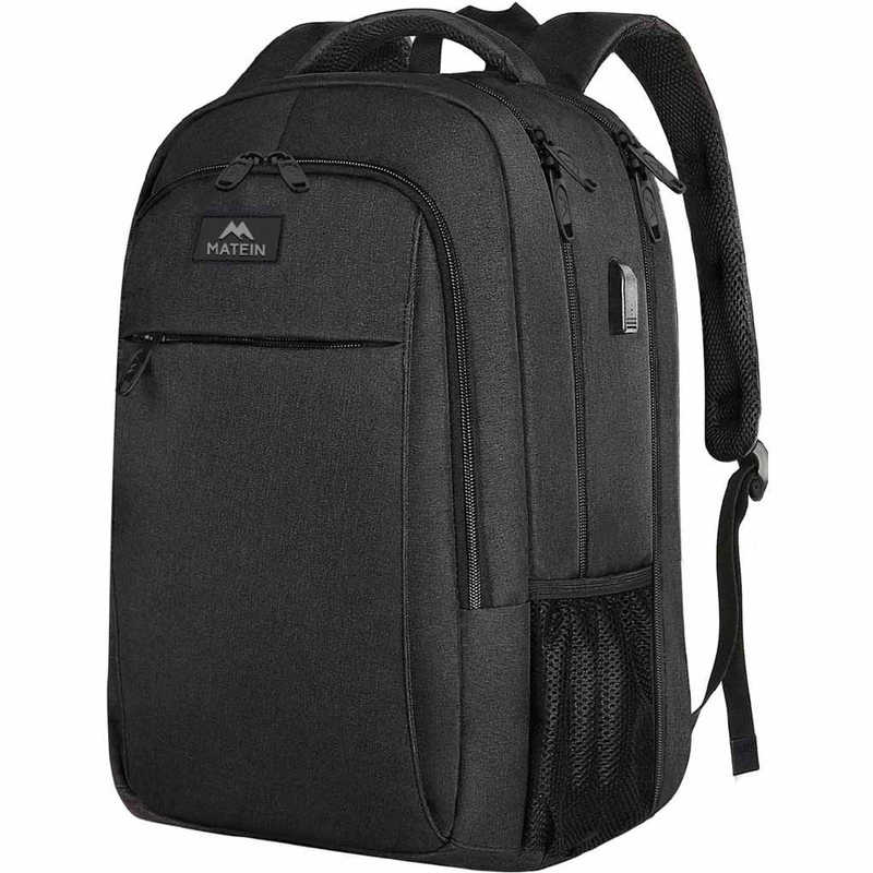 MATEIN　トラベル ラップトップ バックパック BK　100701BLK 17.3