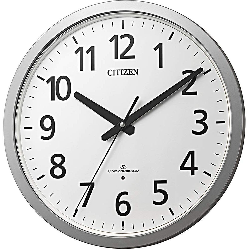 シチズン 電波掛け時計 高感度電波受信 38cm 4MY855-019