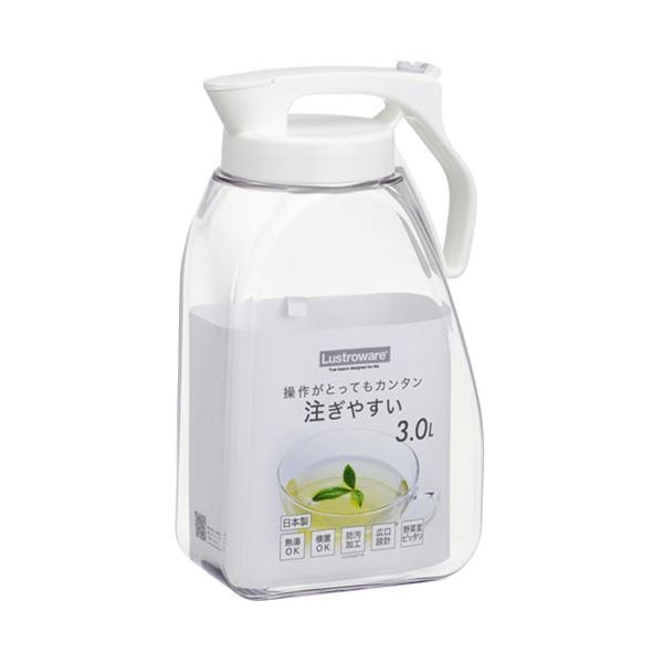 [5セット] 岩崎工業 タテヨコ/ワンプッシュピッチャー3.0 WH K-1289WHX5