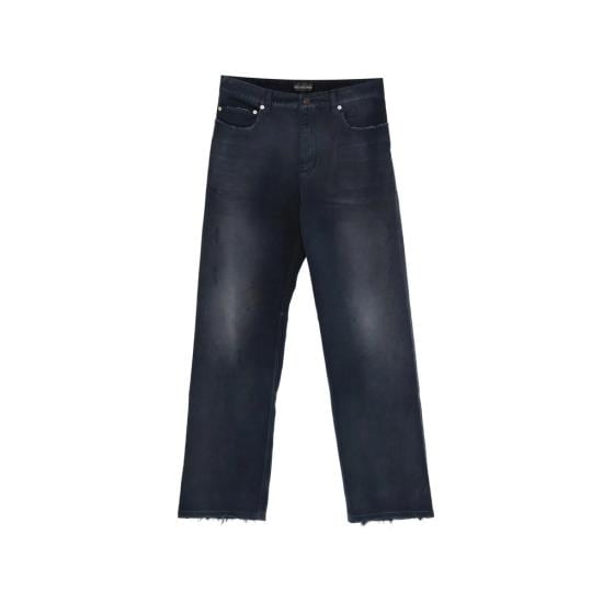 BALENCIAGA Men Denim Pants 857194 TTW64 8074 BLUE