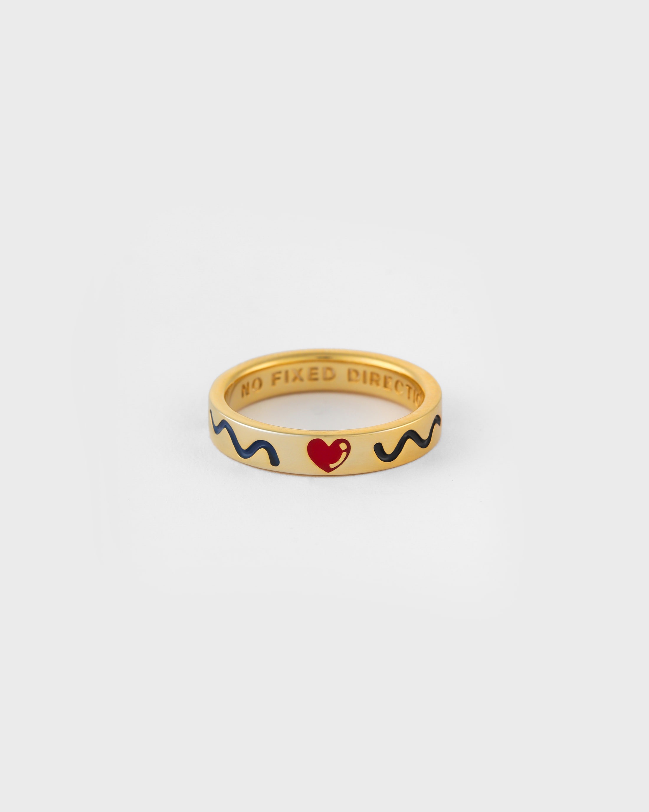 【NONNON】DOODLE RNG(4mm) SILVER925(18K GOLD PLATED)