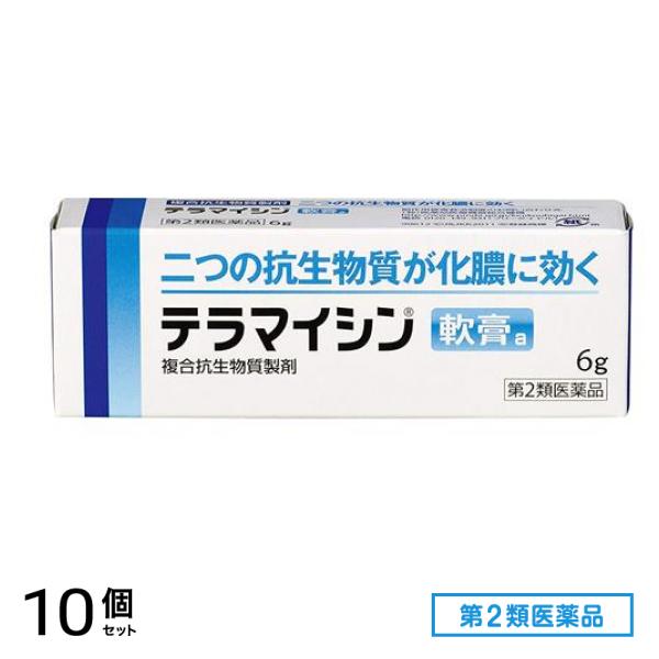 第２類医薬品 テラマイシン軟膏a 6g 10個セット