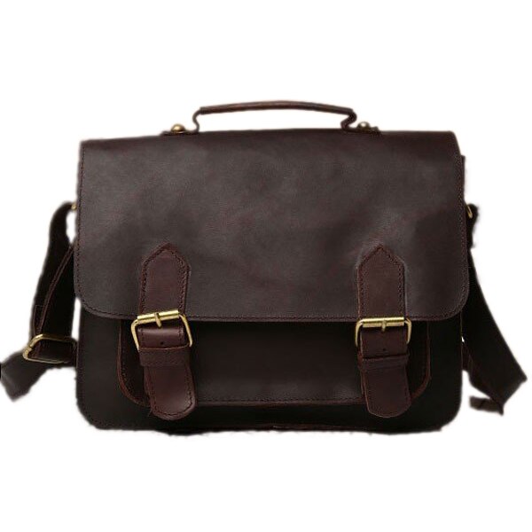 ショルダーバッグ ビジネス 牛革 斜め掛け ハンドバッグ 2way 男女兼用 軽量 大きめ