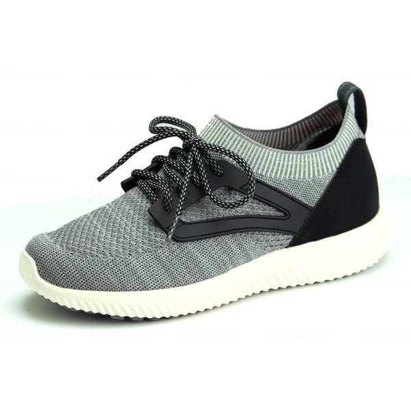 マリアンヌ SaiSai ストレッチニットスニーカー WG130 グレー LL メーカー直送