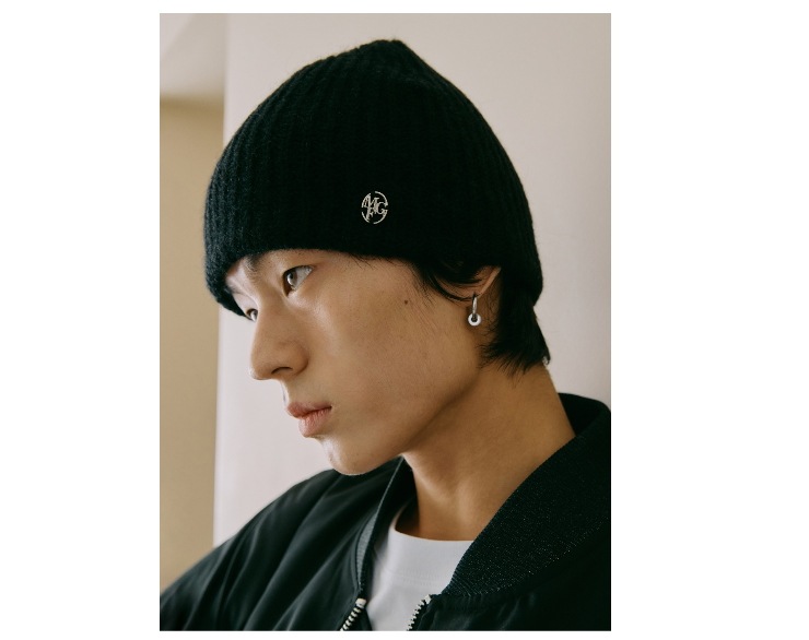 【MARITHEFRANCOISGIRBAUD】 CIRCLE LOGO ALPACA BEANIE : 2COLOR