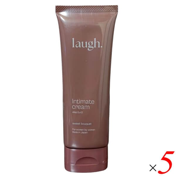 laugh.(ラフドット) インティメイトクリーム 75g 5個セット スイートブーケ