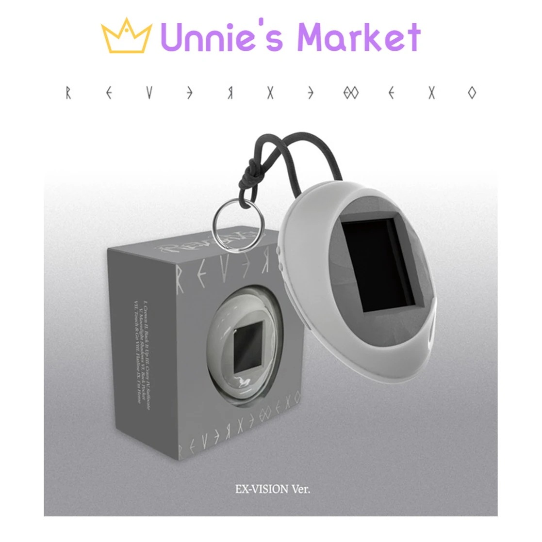 (EX-VISION Ver.) EXO [REVERXE] 8th Album