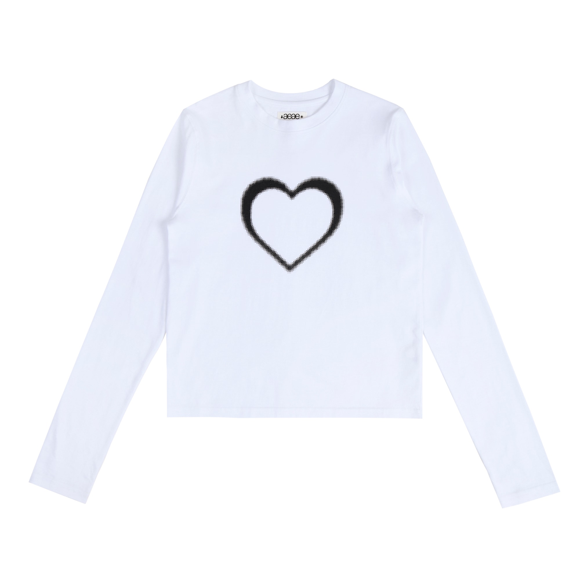 【aeae】 LOVE L/S : WHITE