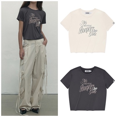 BOUQUET GIRL GRAPHIC T-SHIRT