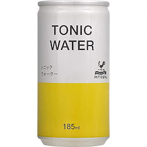 神戸居留地 トニックウォーター 缶 185ml 30本 強炭酸 割り材 人工甘味料 保存料 着色料不使用