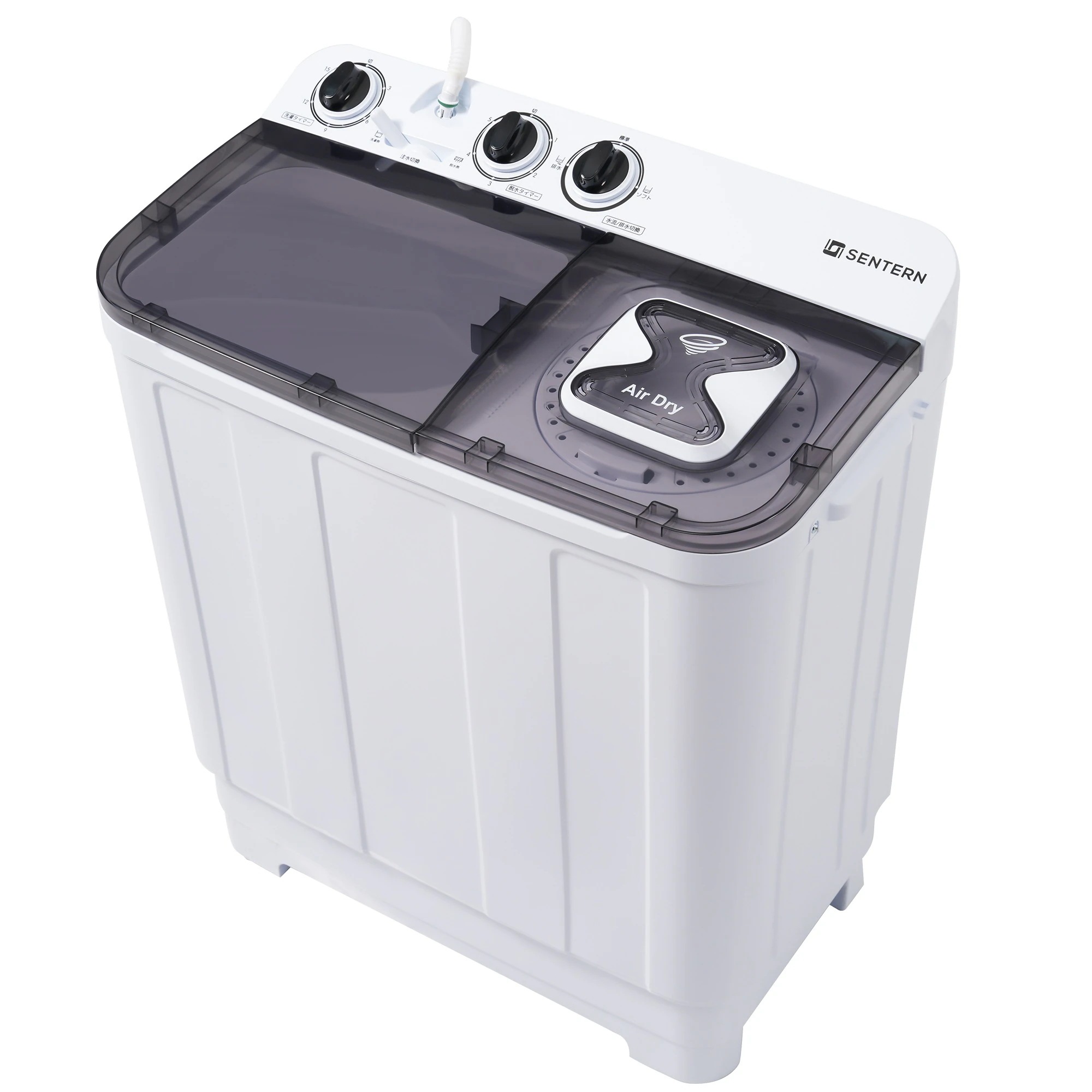 【安心保証】二槽式洗濯機 縦型洗濯機 洗濯7kg/脱水槽4.5kg 大容量 タイマー機能付き コンパクト 小型洗濯機 節電 二槽式洗濯機 まとめ洗い 部屋干し 引越し 家庭用 家電 新生活