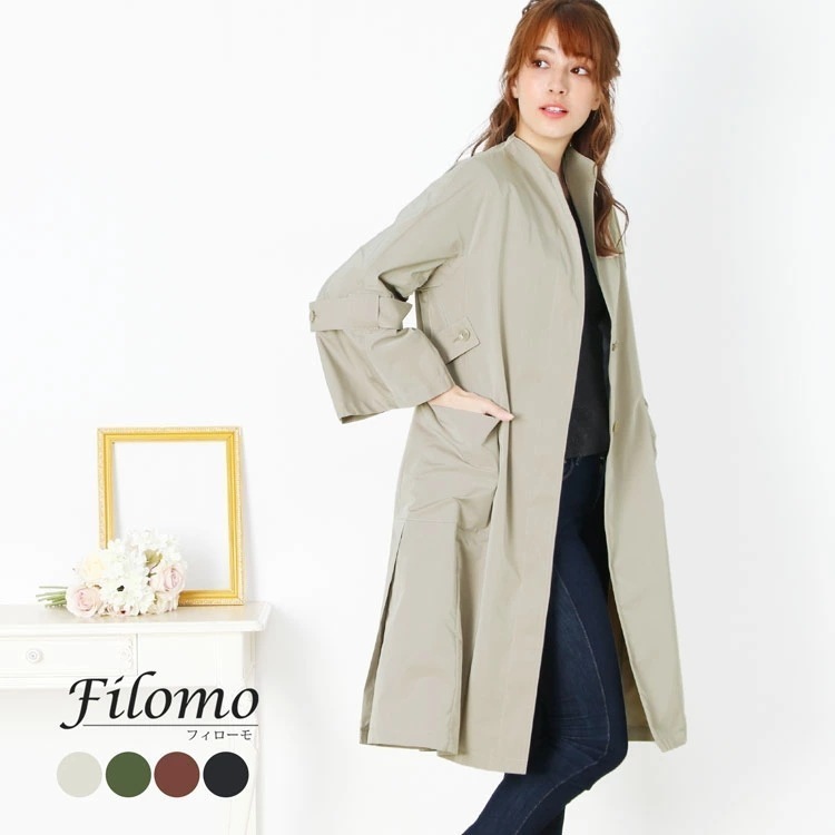 [Filomo]フィールドサーモルーズロングトレンチコート 28,600円