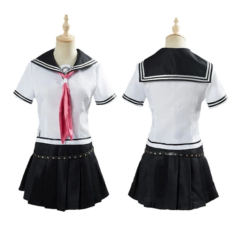 クリスマスプレゼントスーパーダンガンロンパ2 さよなら 絶望学園 澪田唯吹 コスプレ ハロウイン 変身 仮装 変装 制服 大人用