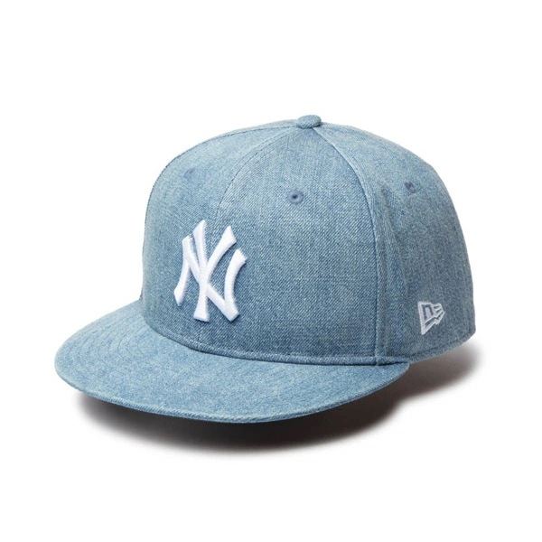 NEWERA ニューエラ 9FIFTY Denim ニューヨーク・ヤンキース ウォッシュドデニム キャップ 帽子 スナップバック サイズ調節可能 小物 送料無料 国内正規品 正規取扱