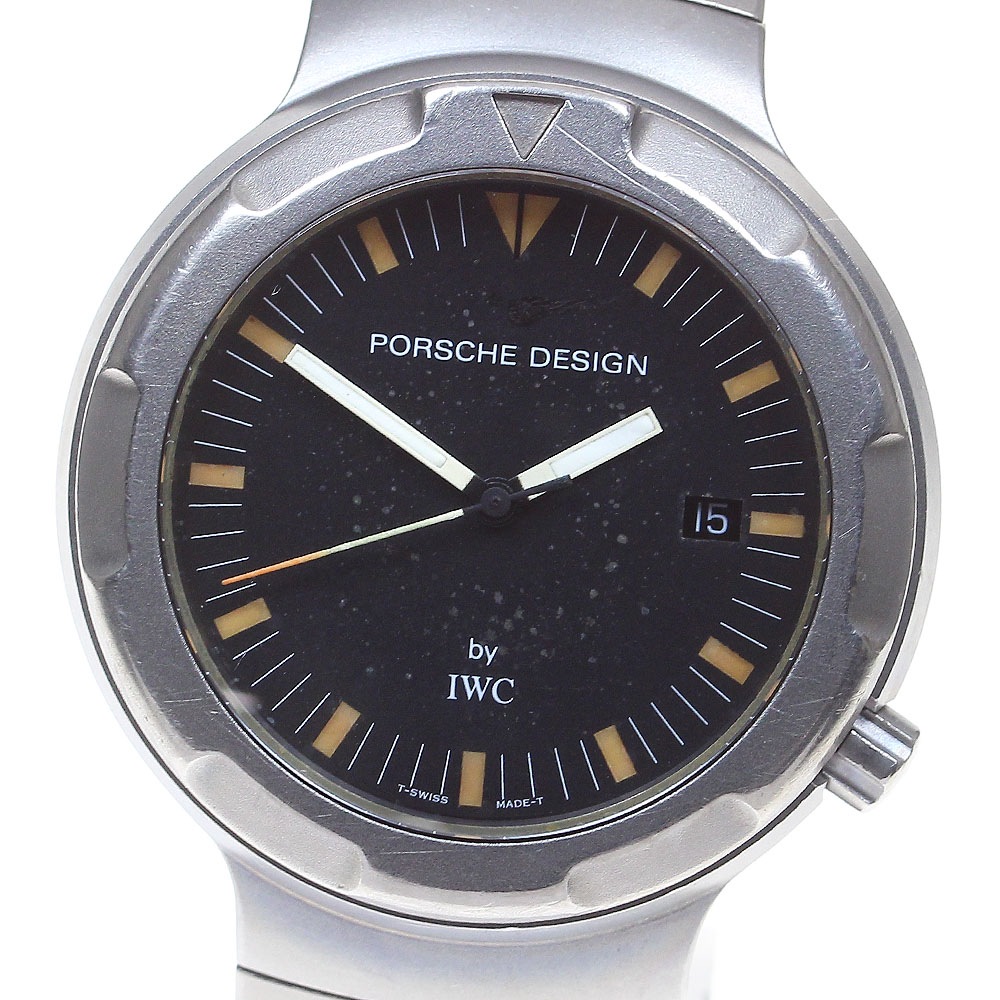 ポルシェデザイン Porsche Design 3524 by IWC オーシャン2000 デイト 自動巻き メンズ 保証書付き_821646【中古】