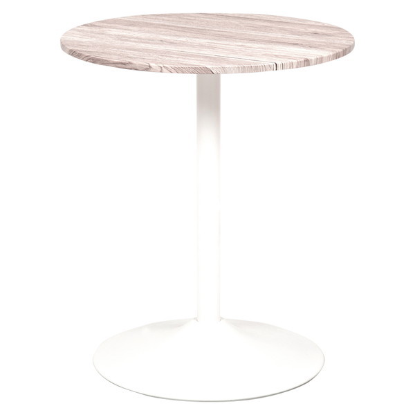 カフェテーブル(丸型)(丸型ホワイト) LT-4918WH メーカー直送