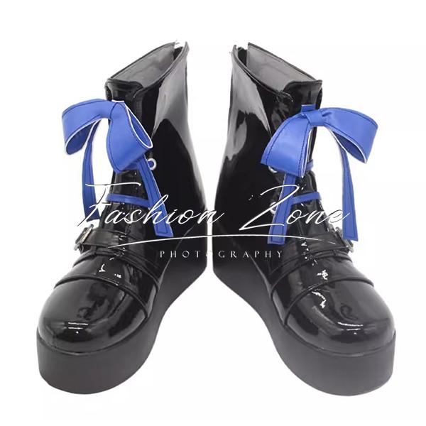 バーチャルYouTuber ホロライブ hololive 風 天音かなた Amane Kanata コスプレ靴 男女兼用 シューズ 道具小物 ブーツ cosplay ハロウィン仮装 変装