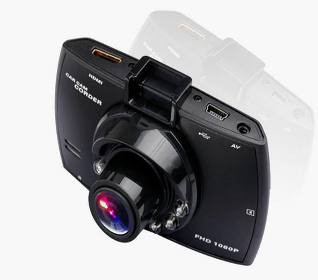 黒い大きな目の車の運転記録計器 Hd レンズ車の運転ブラック ボックス シルク スクリーン ロゴ