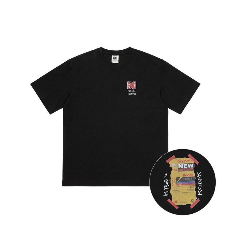 [公式][ヒョン・イェスル作家] モーメンツ エアロクール 半袖Tシャツ BLACK