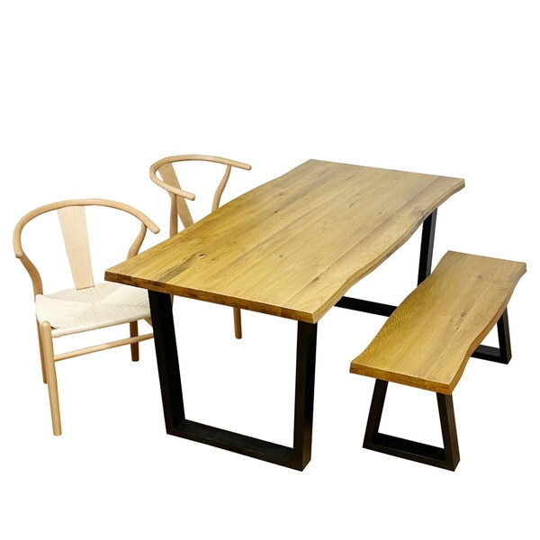 後藤家具物産 VT-01-160-4-B-OAK-NAWH ダイニングテーブル 4点セット メーカー直送