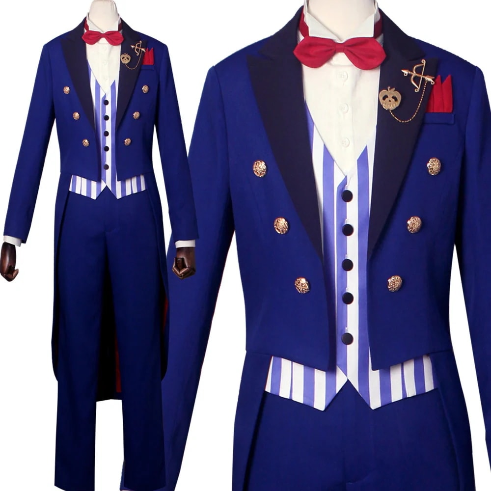 ツイステッドワンダーランド ツイステ 幽冥結婚式 ルークハント Rook コスプレ衣装 コスチューム 仮装 変装 スーツ生地で高級感溢れる期間限定30％