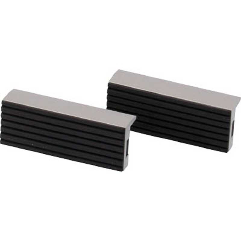 トラスコ中山　TRUSCO アルミ製口金(ゴム表面) 250mm　TVRK250