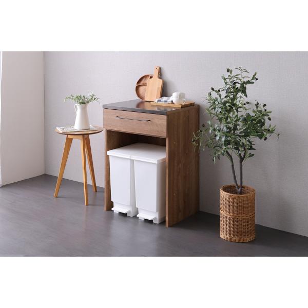 キッチンカウンター レンジ台 キッチンボード キッチンラック レンジラック ゴミ箱上ラック トースターラック レンジ上ラック 電子レンジ台 キッチン 棚 完成品 29,497円