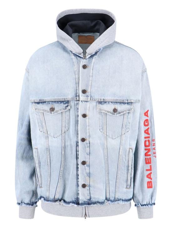 BALENCIAGA Men Jacket 824304 TSW824200 Clear Blue