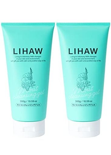 (リハウ)モイストクレンジングジェル【W洗顔不要】CICA配合 オイルインジェル マツエクOK 300G×2本