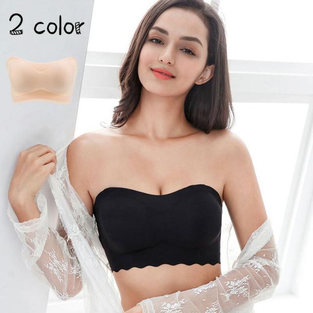 ブラジャー 肩紐なし 脇肉 ノンワイヤー セクシー ブラ 補正下着 下着 アンダー 大きめ レディース フルカップ 美乳 涼しい 着痩せ 大きいサイズ 痛くない 快適 送料無料 5,115円