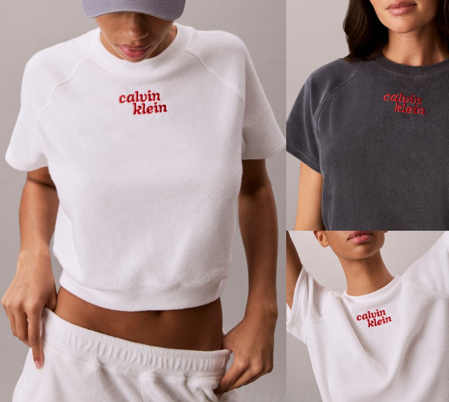 Womens Terry Cropped Sweatshirt (47G287G)